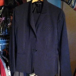 Anne Klein pinstripe lady suit